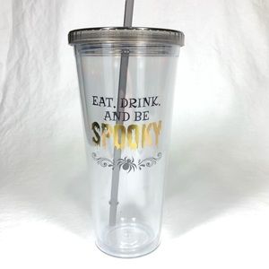 Eat Drink and Be Spooky Travel Cup